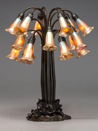 Eighteen-Light Tulip Lamp