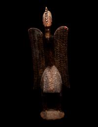 A Senufo Wood Bird Figure