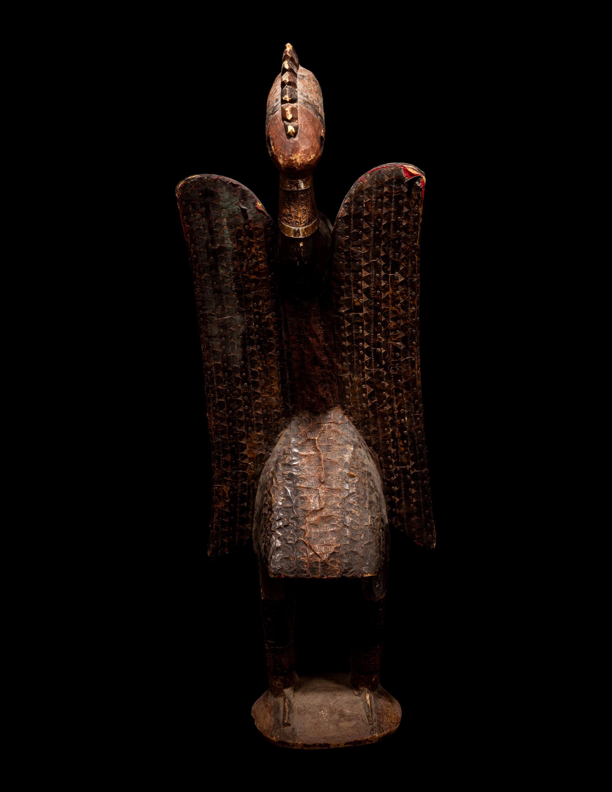 A Senufo Wood Bird Figure