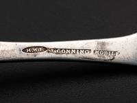 Five Southern Silver Spoons