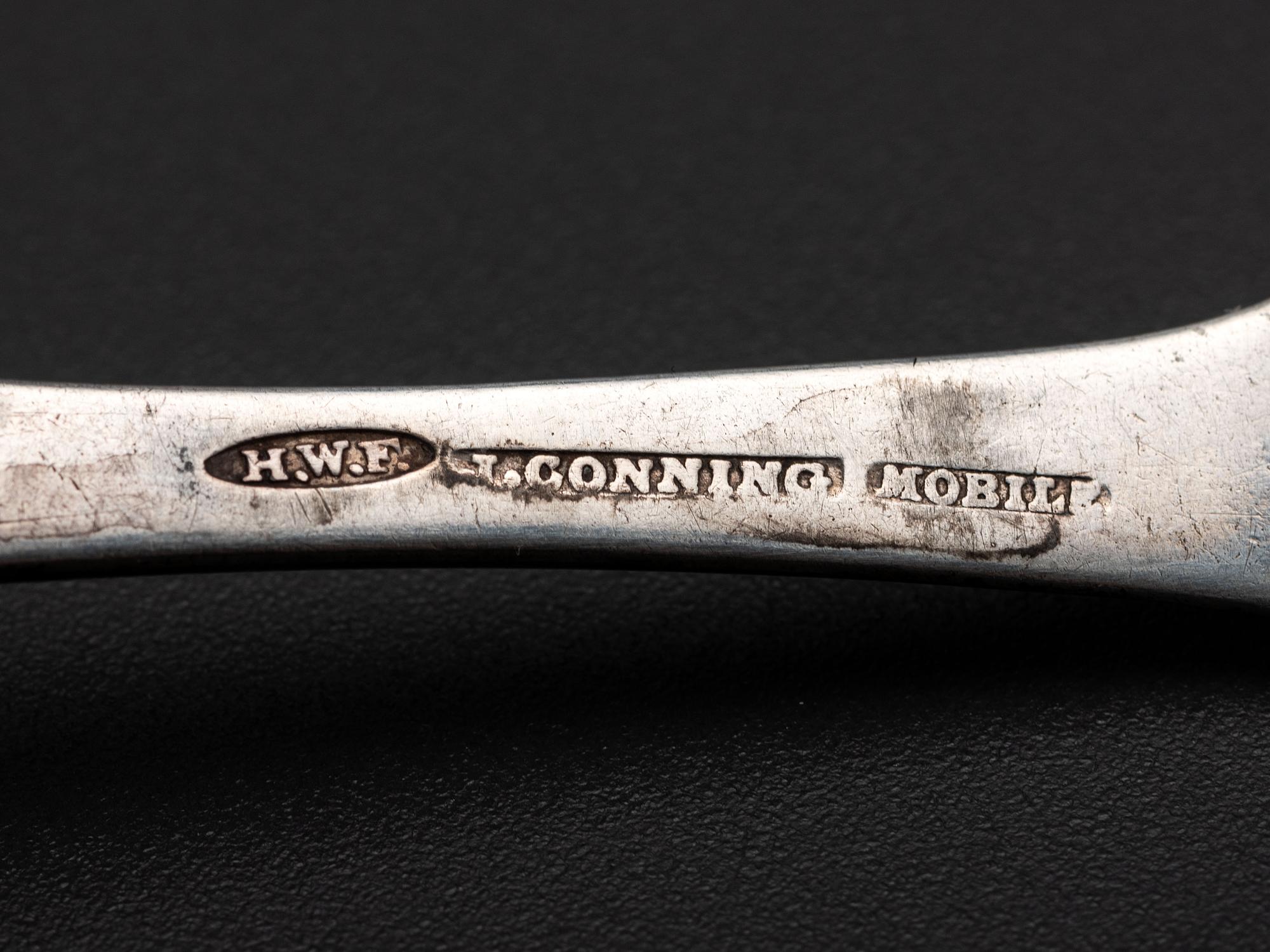 Five Southern Silver Spoons