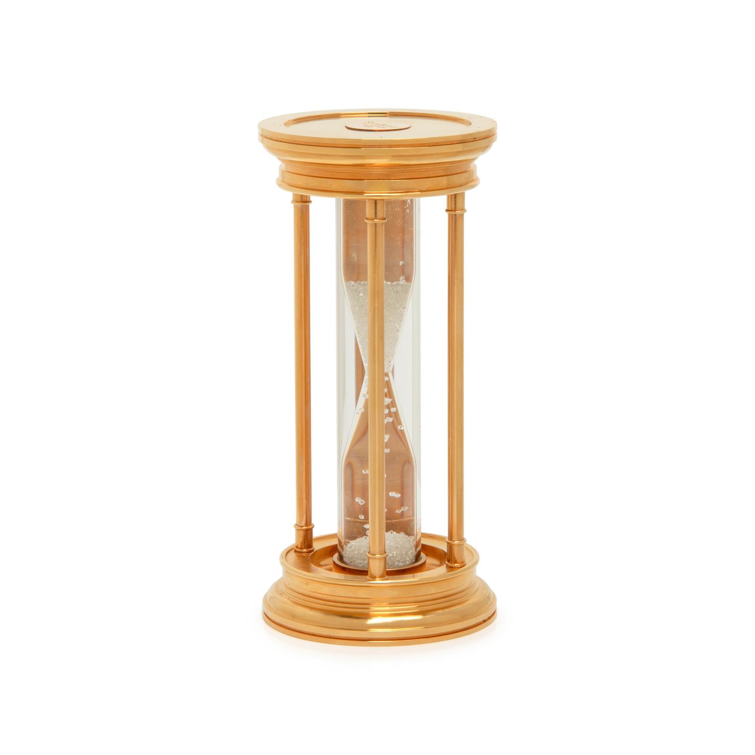 DEBEERS, YELLOW GOLD AND DIAMOND HOURGLASS