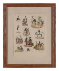 Seventeen French Lithographs