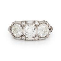 Three Stone Diamond Ring