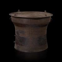 A Shan style bronze "rain" drum
