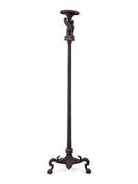 An Etruscan Revival Cast Metal Torchere