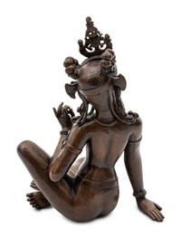 A Bronze Southeast Asian Deity