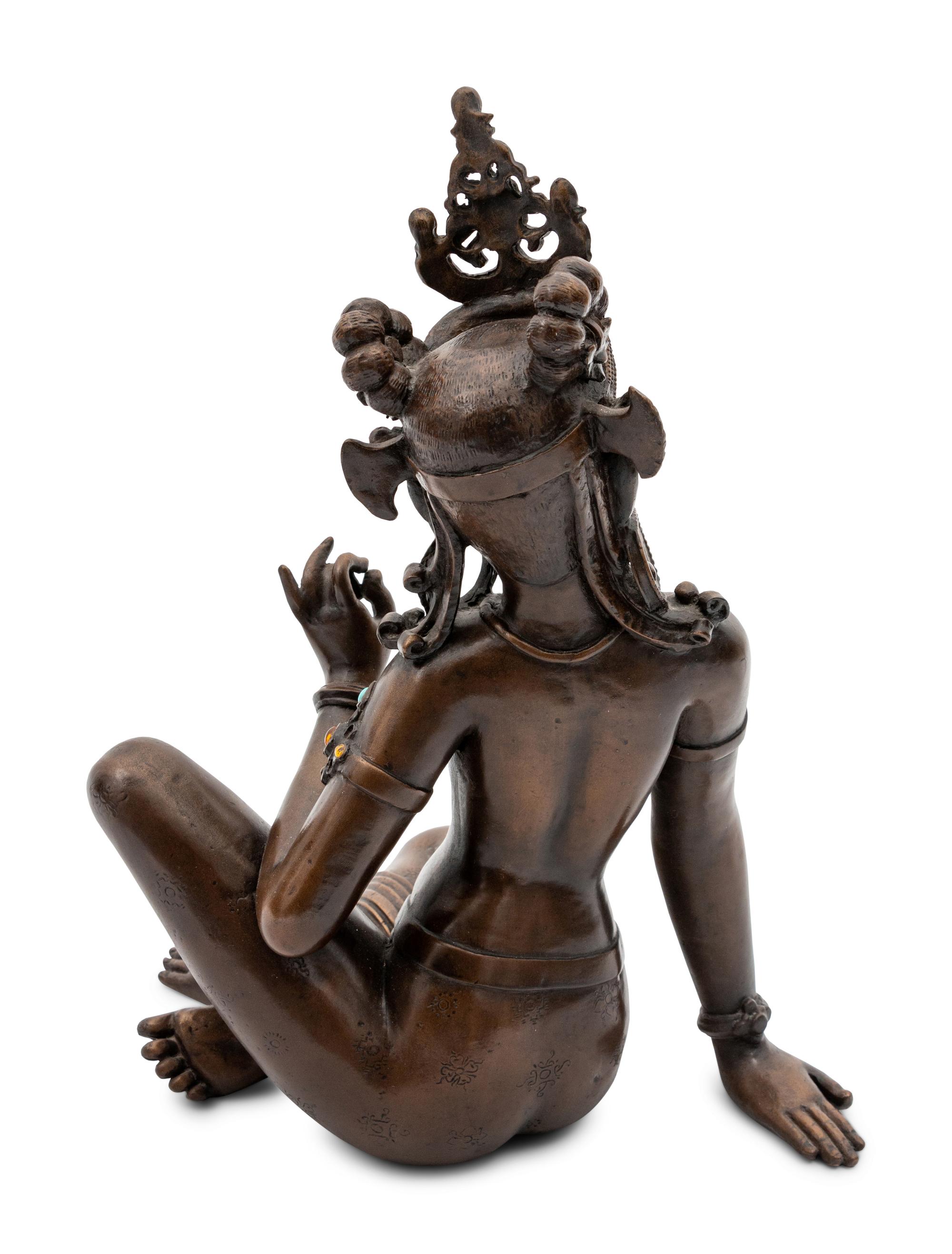 A Bronze Southeast Asian Deity