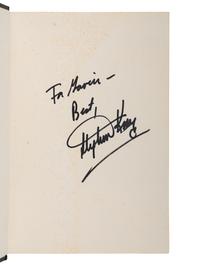 KING, Stephen (b. 1947). The Shining. Garden City: Doubleday & Company, 1977.