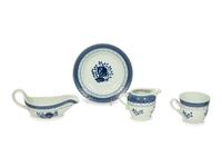 A Royal Copenhagen Tranquebar Blue Porcelain Dinner Service