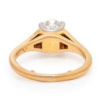 Michael Bondanza, Diamond and Yellow Gold Ring