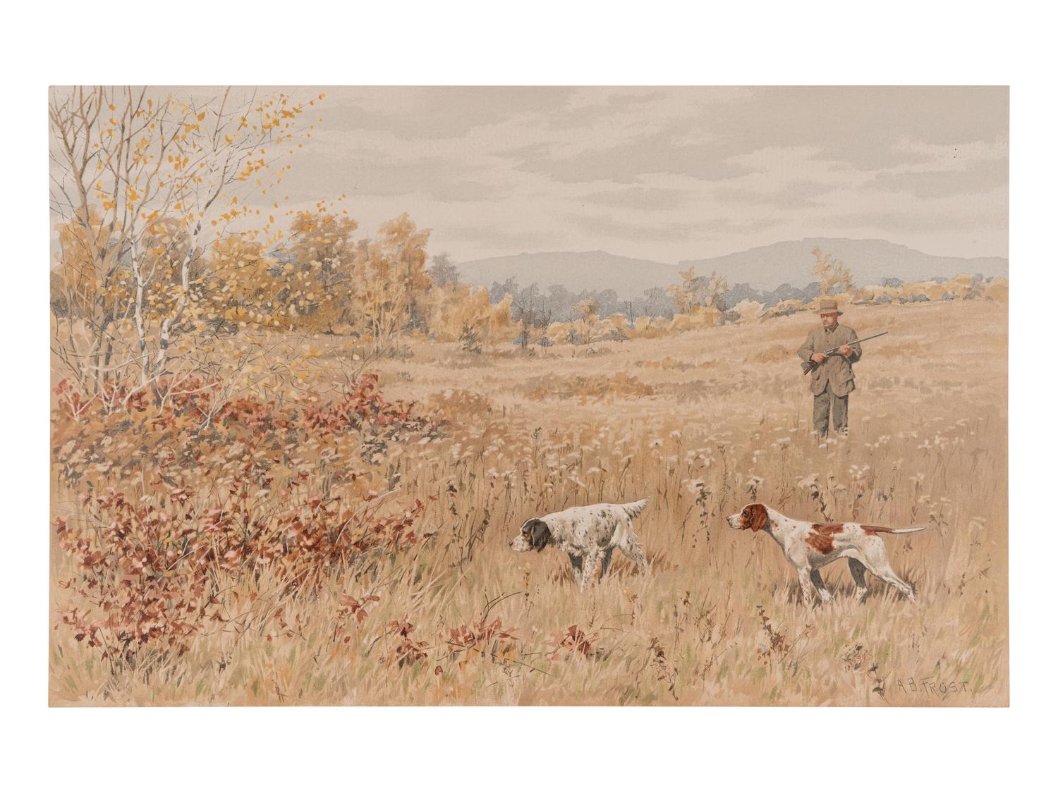 [SPORTING]. FROST, Arthur Burdett (1851-1928). Shooting Pictures. New York: Charles Scribner's Sons, [1895].