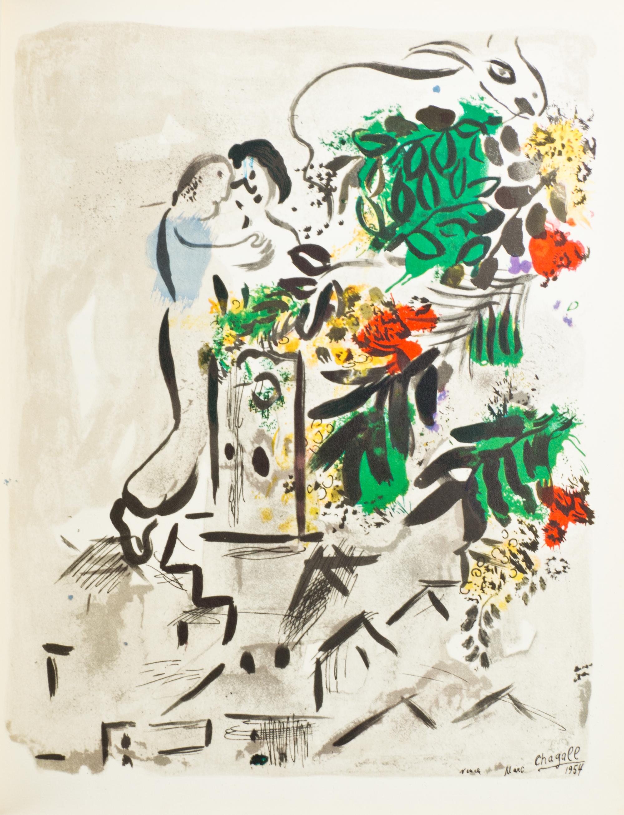 (GRAPHIC ART) Four books pertaining to Chagall, Picasso, Renoir and Miro.