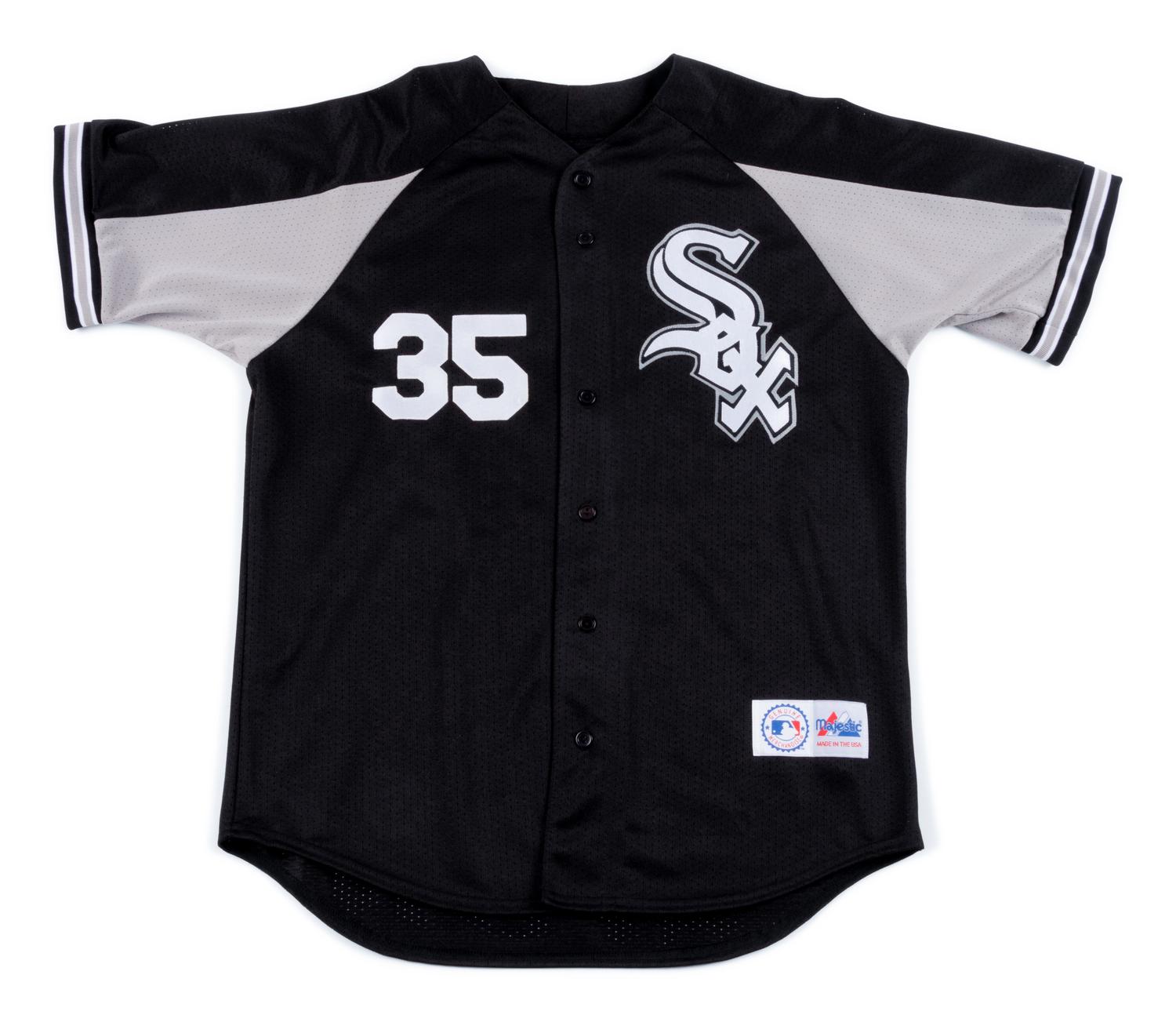 A Group of Three Frank Thomas Signed Items,