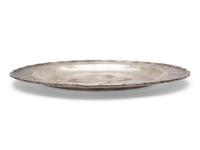 A Chinese Export Silver Plate