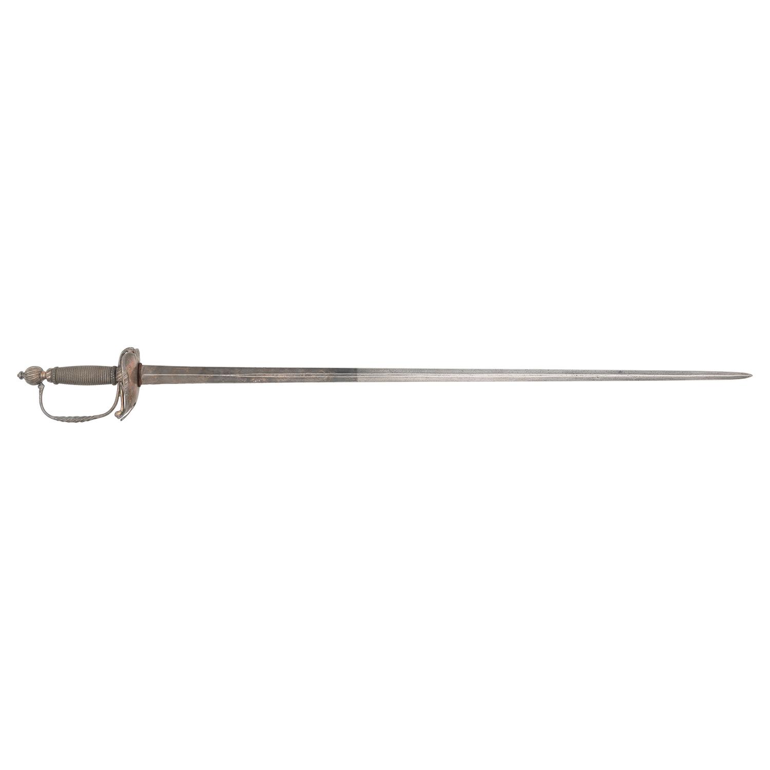 English Silver Hilt Small Sword