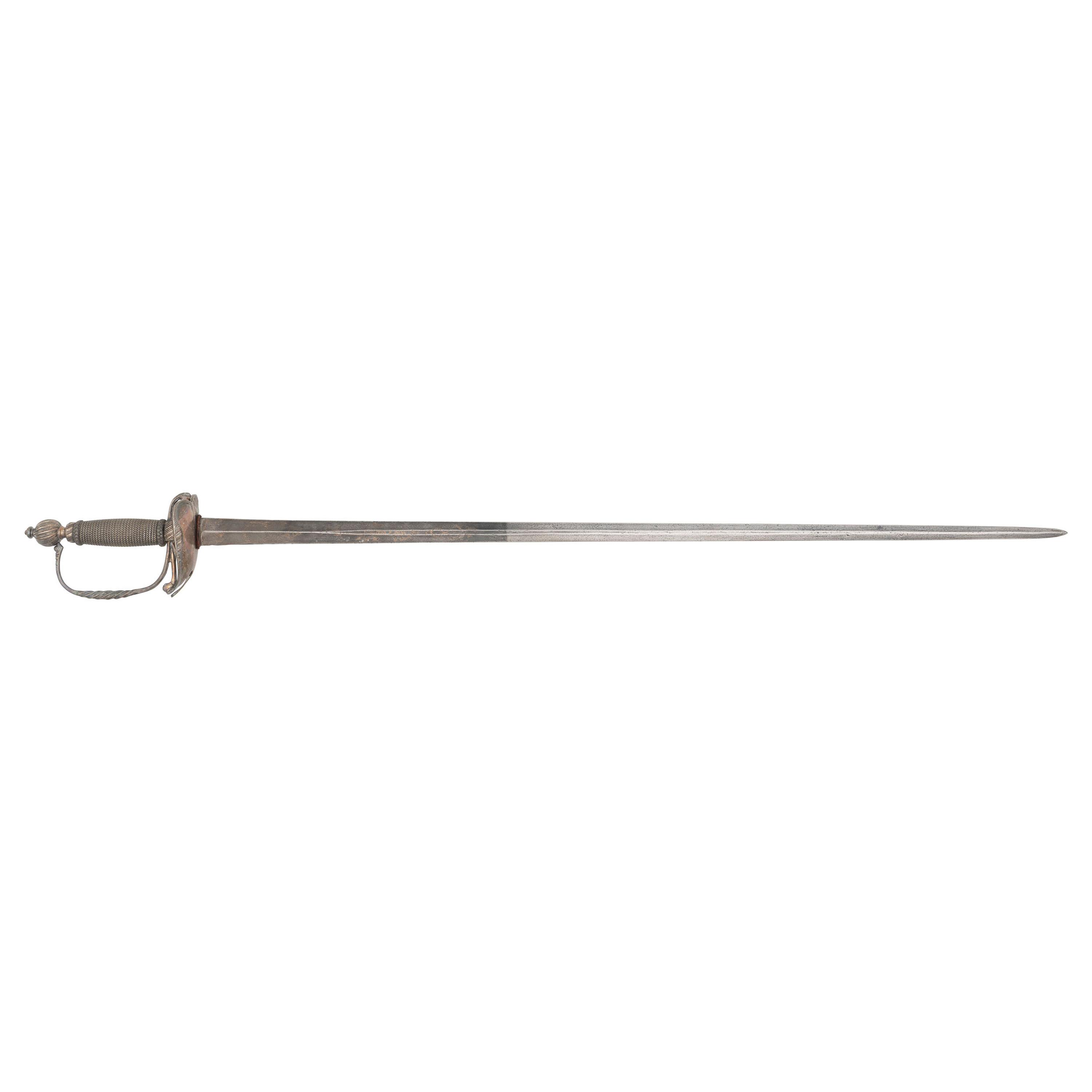 English Silver Hilt Small Sword
