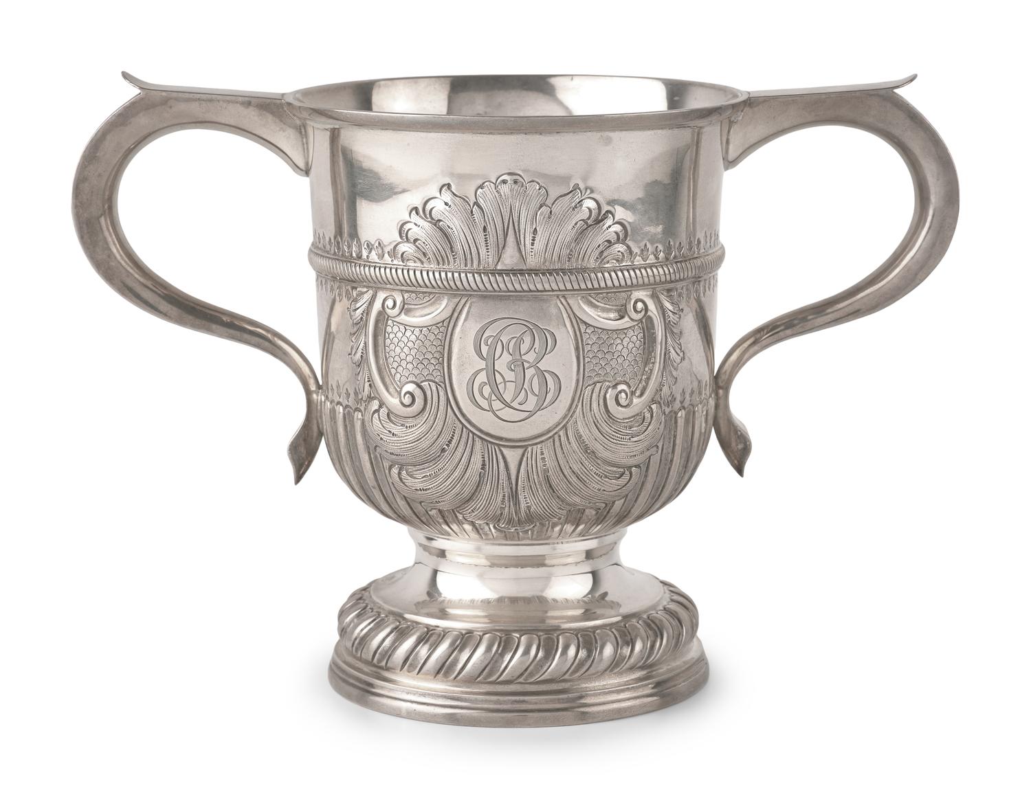 A Georgian Style Sterling Silver Loving Cup, Black, Starr & Frost, New York, NY, Early 20th Century