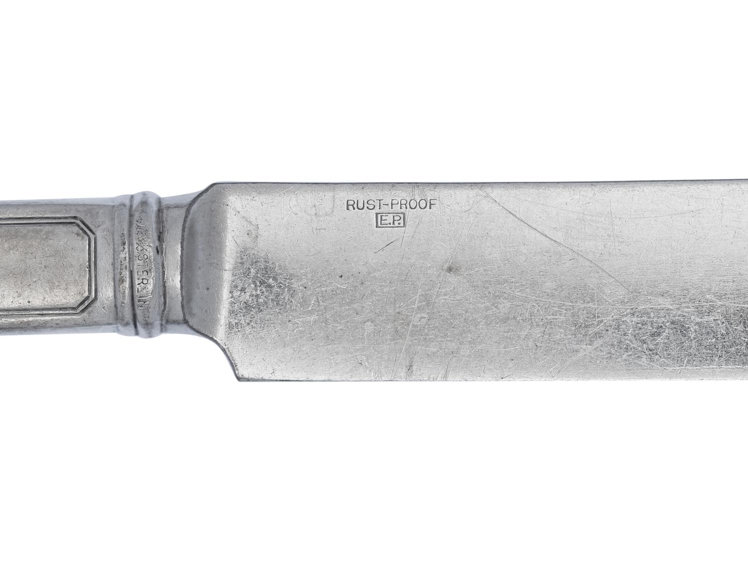 A Collection of Silver and Silver-Plate Knives