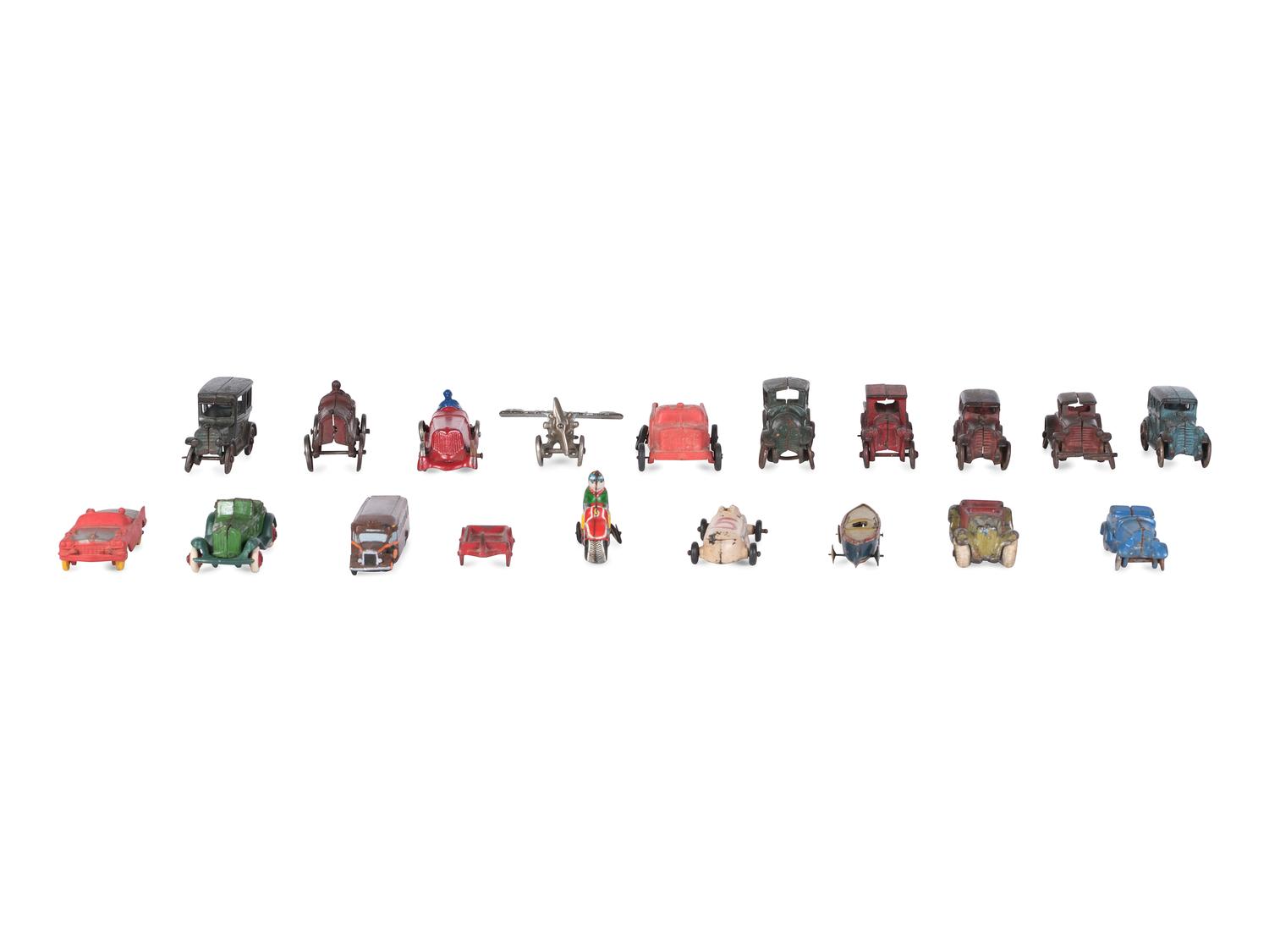 Twenty-Six Metal Toy Vehicles