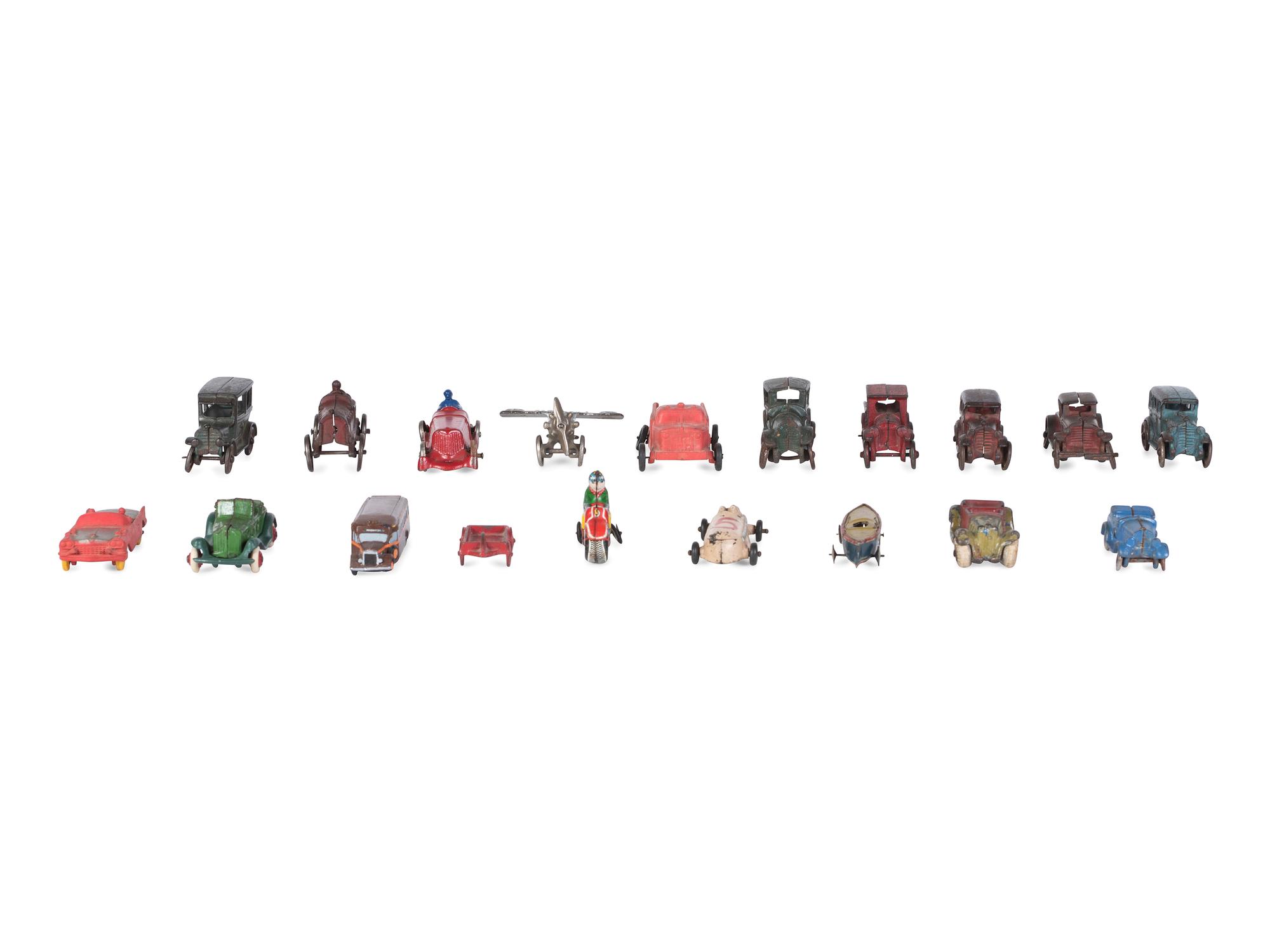 Twenty-Six Metal Toy Vehicles