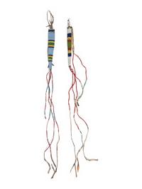 Plains Beaded Awl Cases