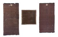 Three Indian Paisley Shawls, Largest 6 feet 9 inches x 3 feet 8 inches.