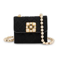 Chanel, Mini Square Flap Bag with Gripoix Pearl Strap