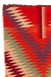 Navajo Germantown Child's Blanket / Rug