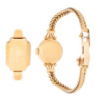 COLLECTION OF YELLOW GOLD ROLEX WRISTWATCHES