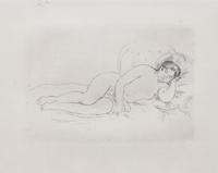 After Pierre-Auguste Renoir, (French, 1841-1919), Femme Nue Couchee
