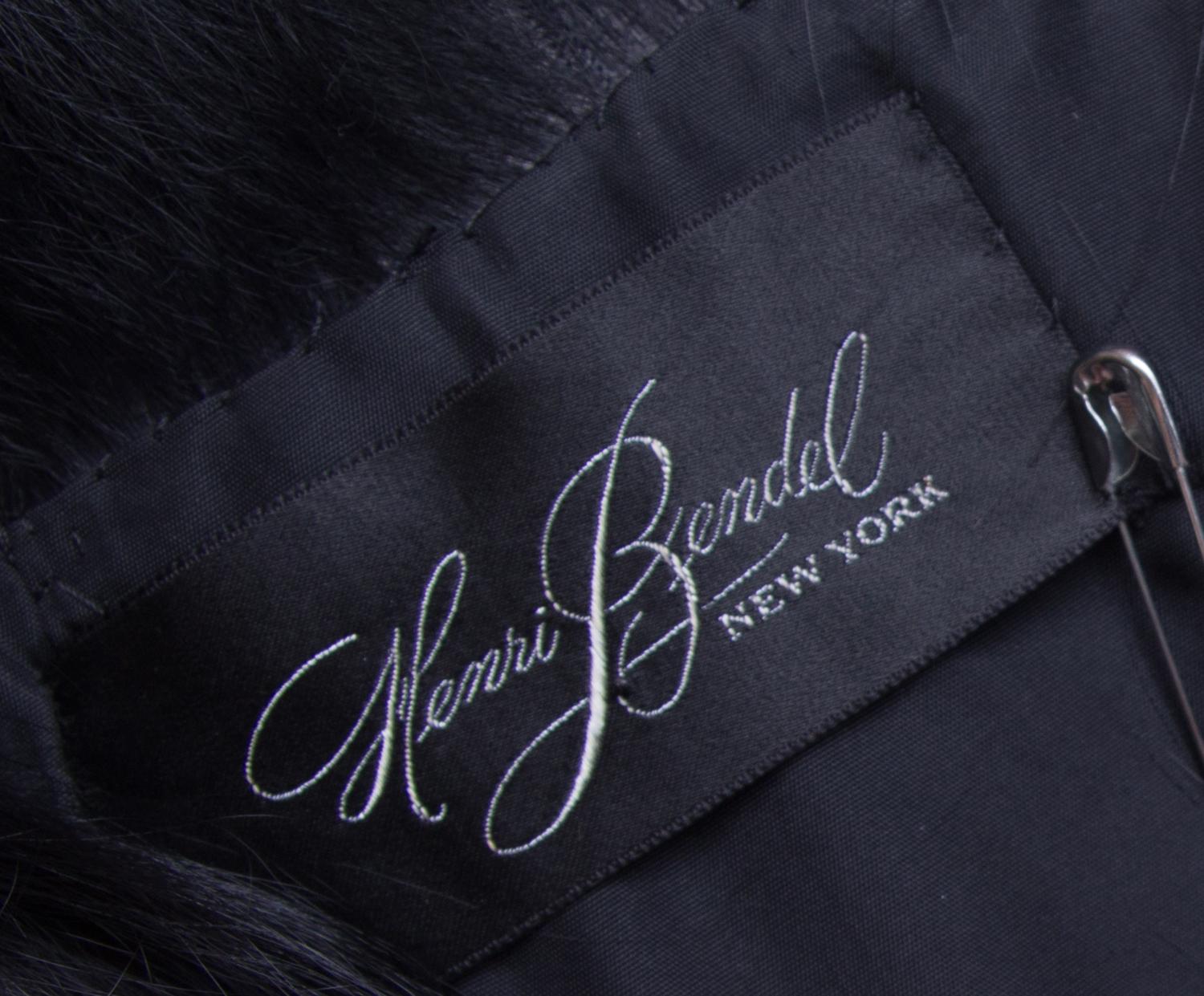 A Black Reptile Skin Coat,