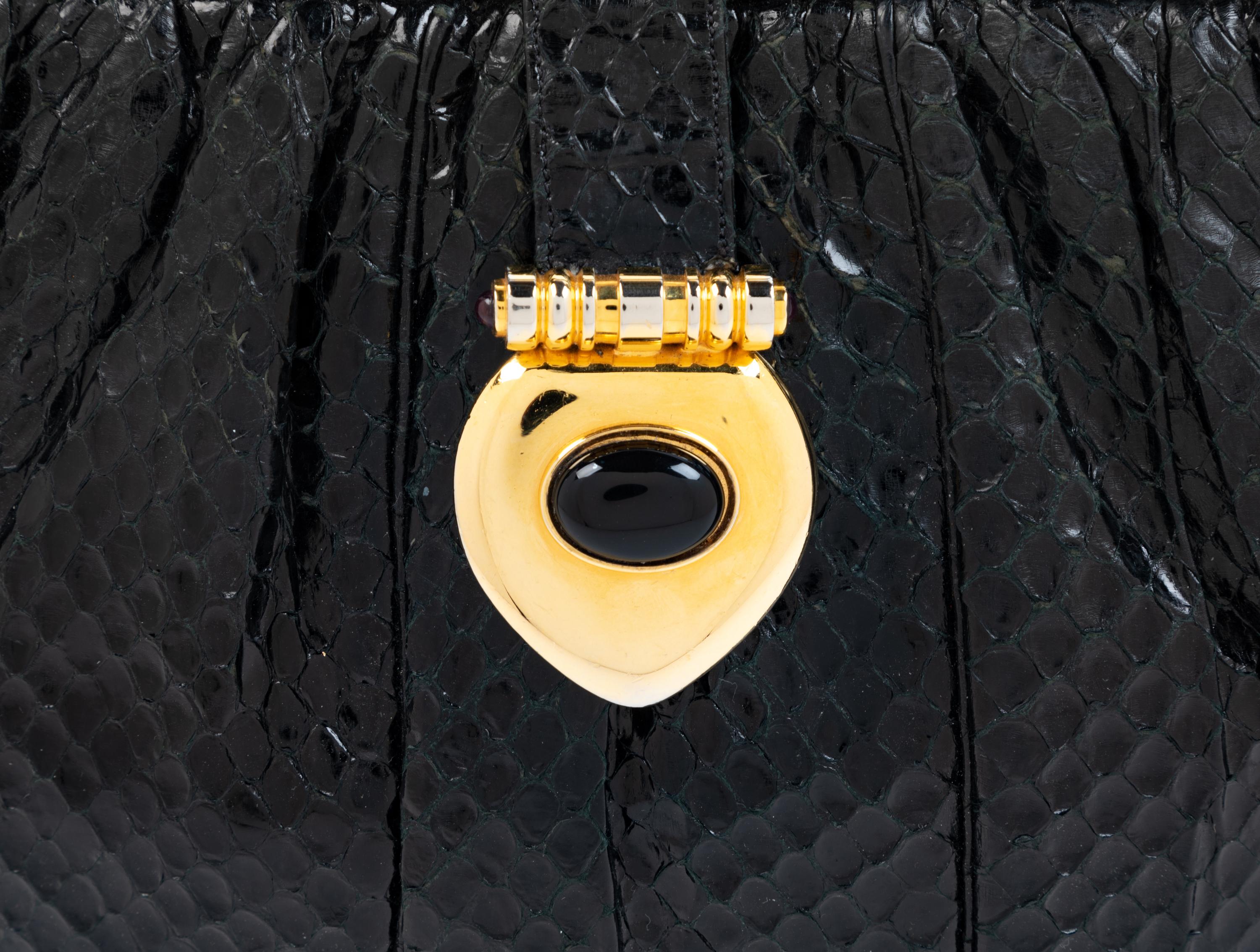 Judith Leiber Black Purse