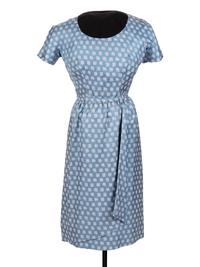 Balenciaga Printed Day Dress and Jacket, 1950-60s
