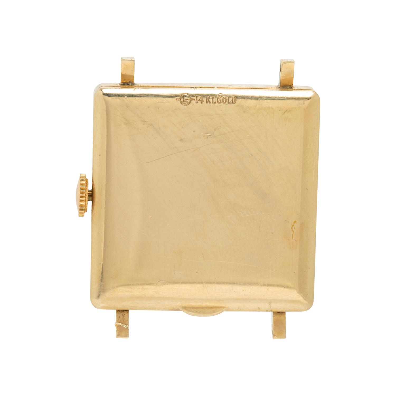 Le Coultre, 14K Yellow Gold Watch