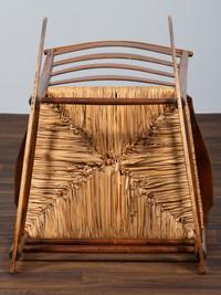 A Shaker Rush-Seat Rocker