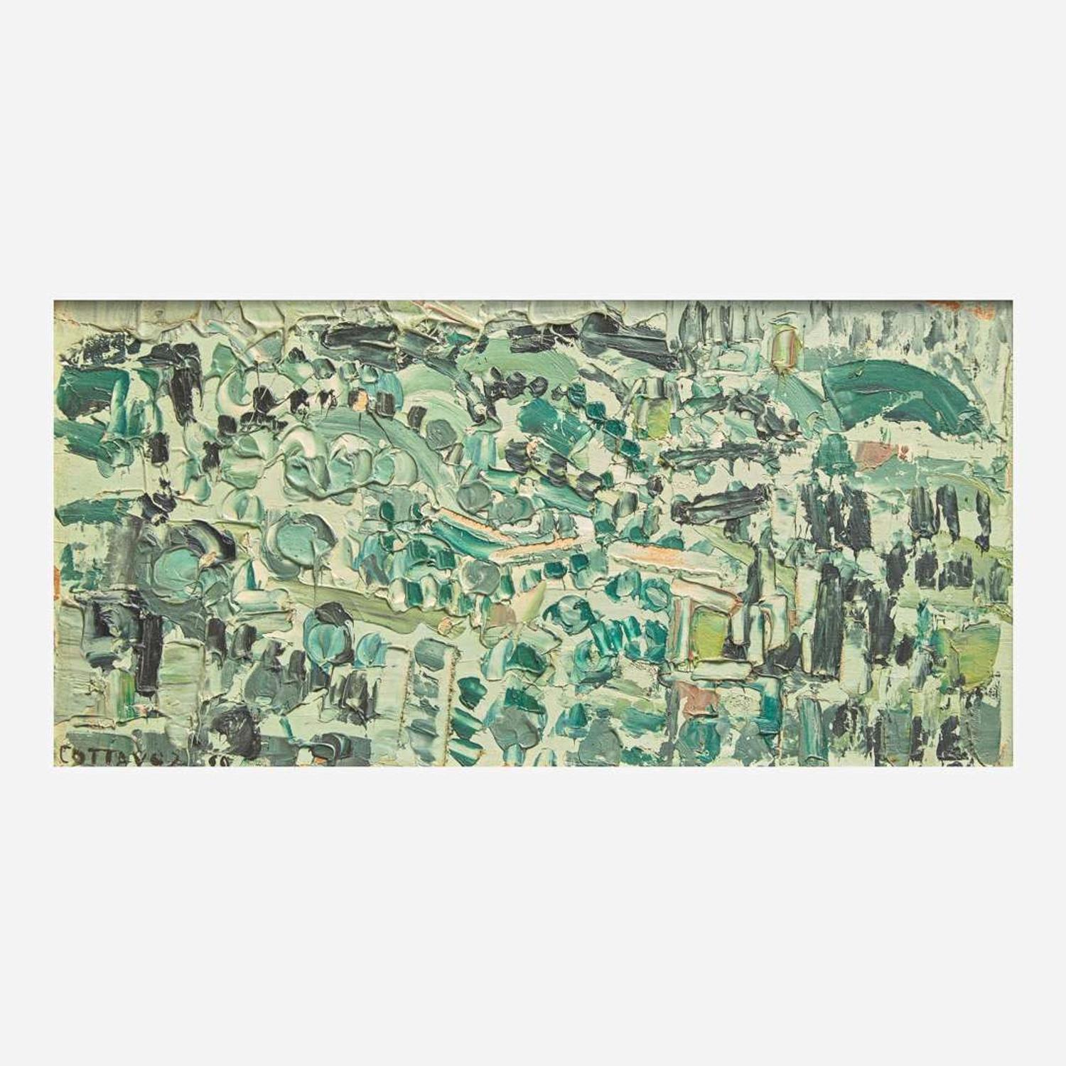 André Cottavoz (French, 1922–2012) Fiesole