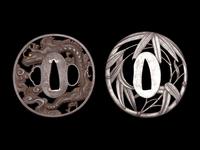 Two Iron Tsuba
