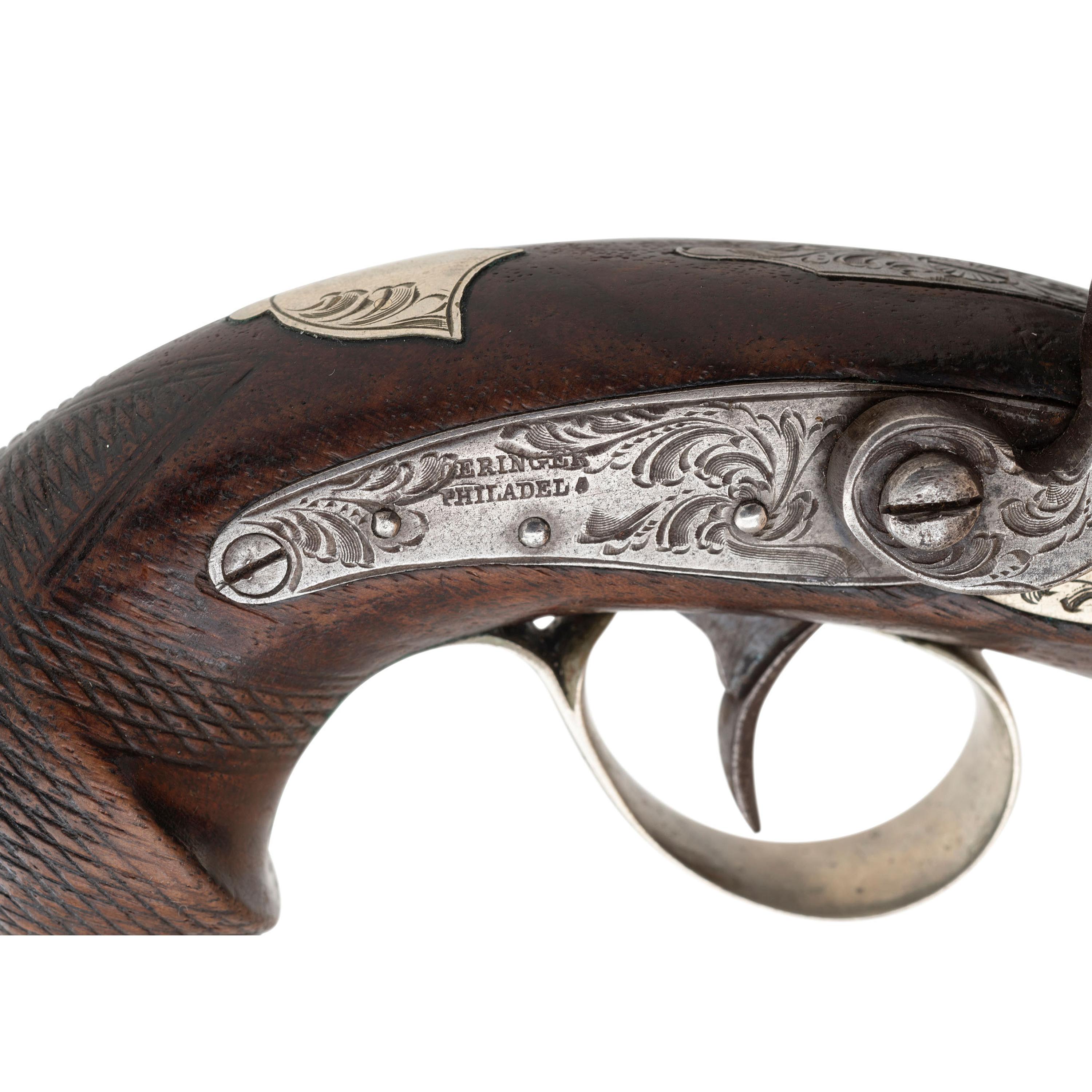 Rare Wolf & Durringer of Louisville Retailer Marked Henry Deringer Pistol
