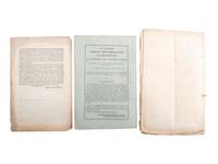 [SLAVERY & ABOLITION]. A group of 14 pamphlets related to Bleeding Kansas including slavery, the Lecompton Constitution, and the Stanton-Lane contest, comprising: