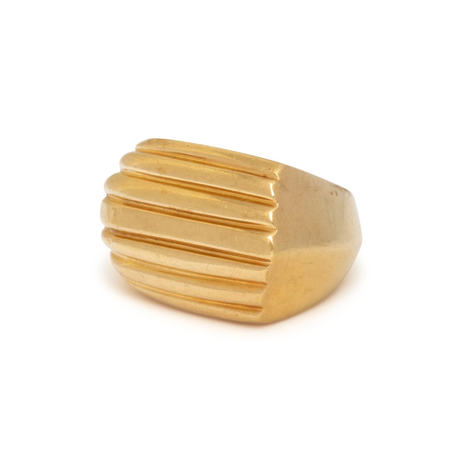 YELLOW GOLD RING