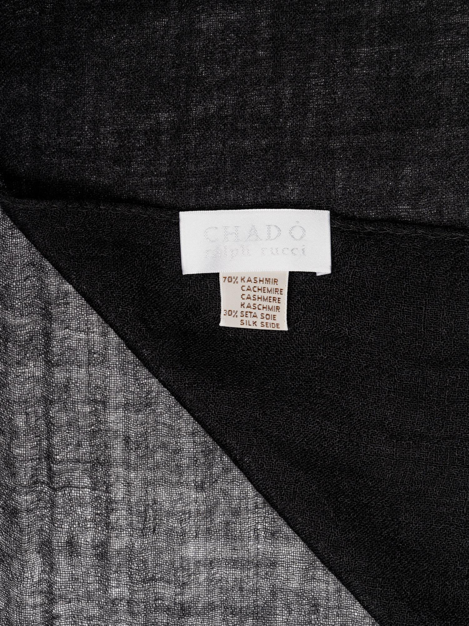 Five Lightweight Designer Scarves: Two Ralph Rucci, Two Loro Piana, One Etro