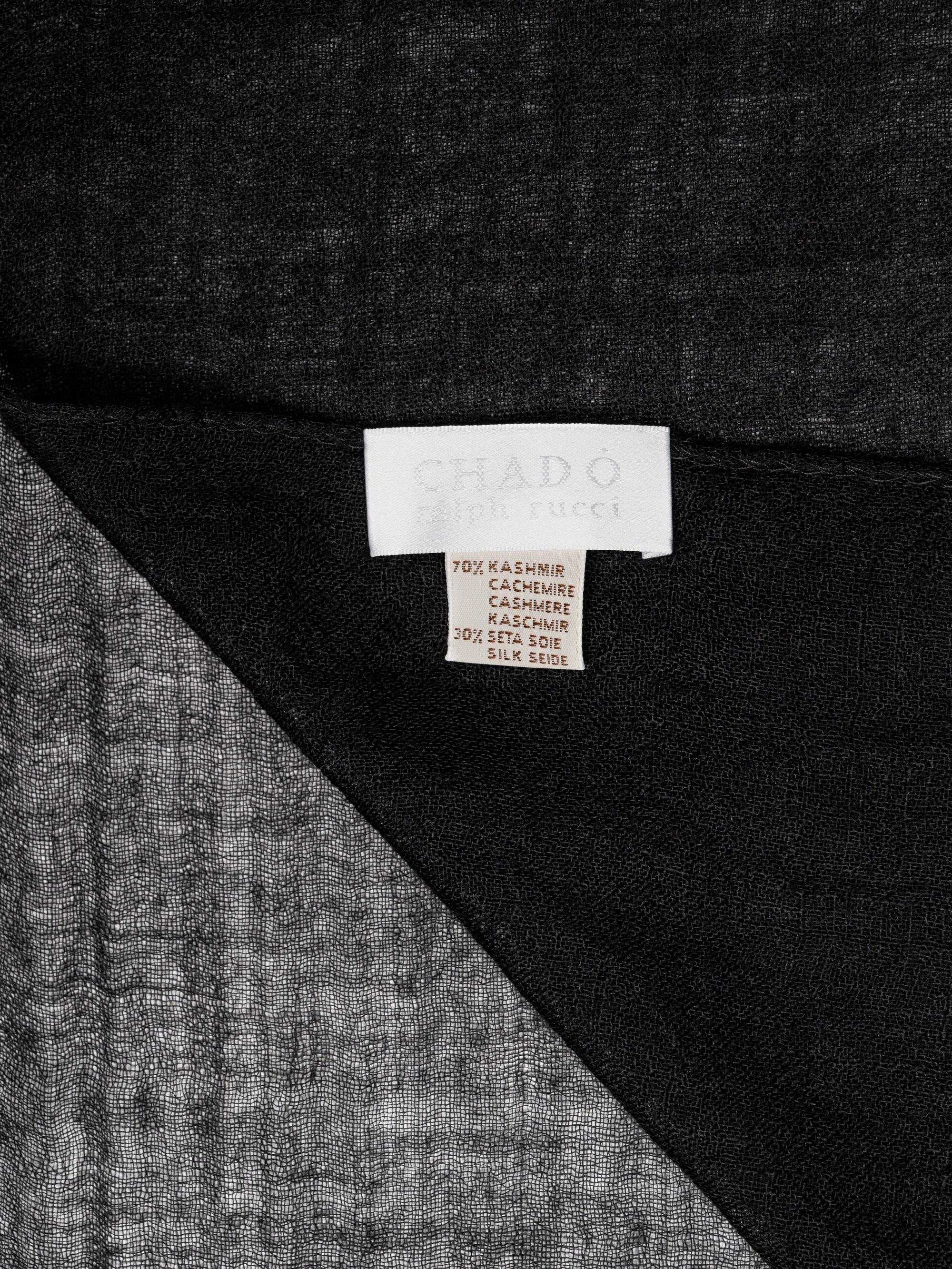 Five Lightweight Designer Scarves: Two Ralph Rucci, Two Loro Piana, One Etro
