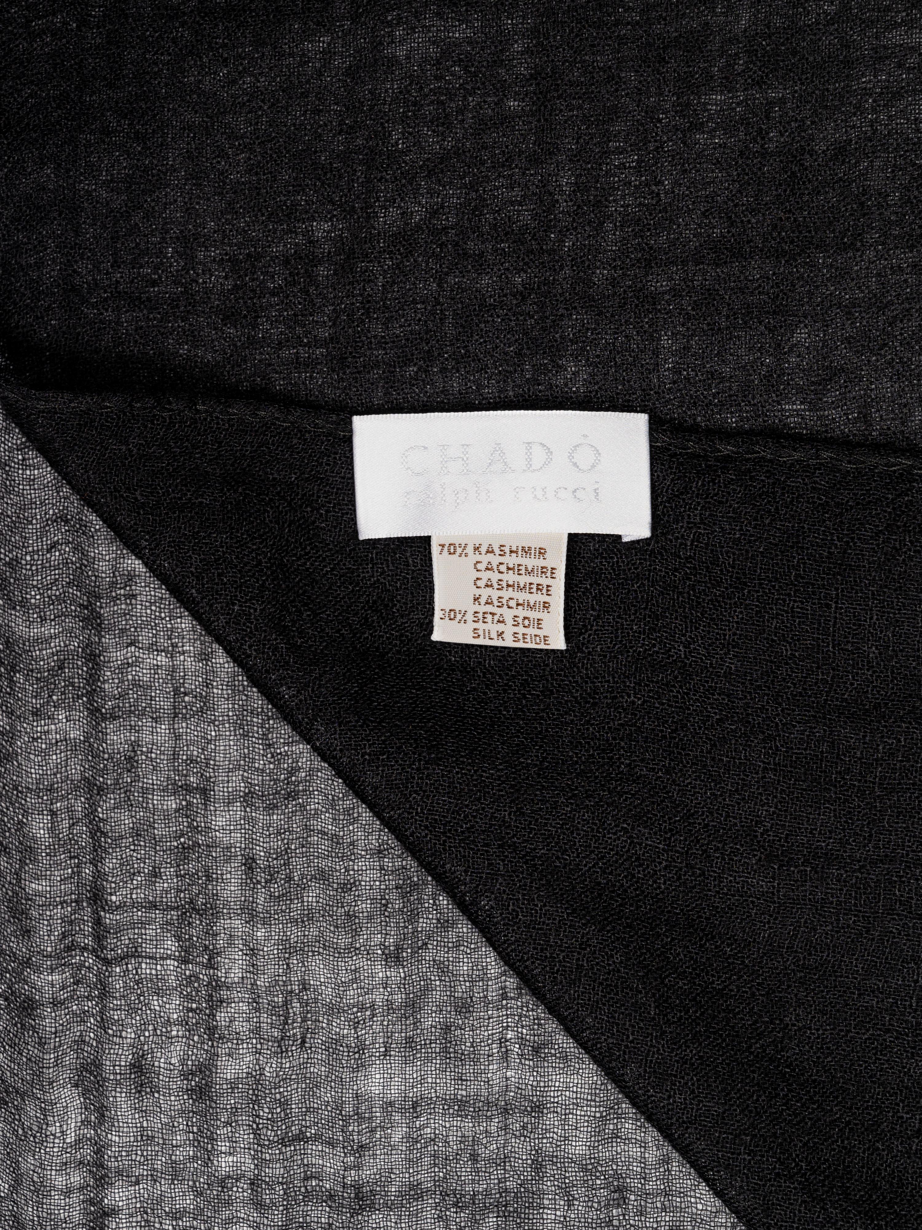 Five Lightweight Designer Scarves: Two Ralph Rucci, Two Loro Piana, One Etro