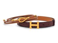 Two Hermès Belts