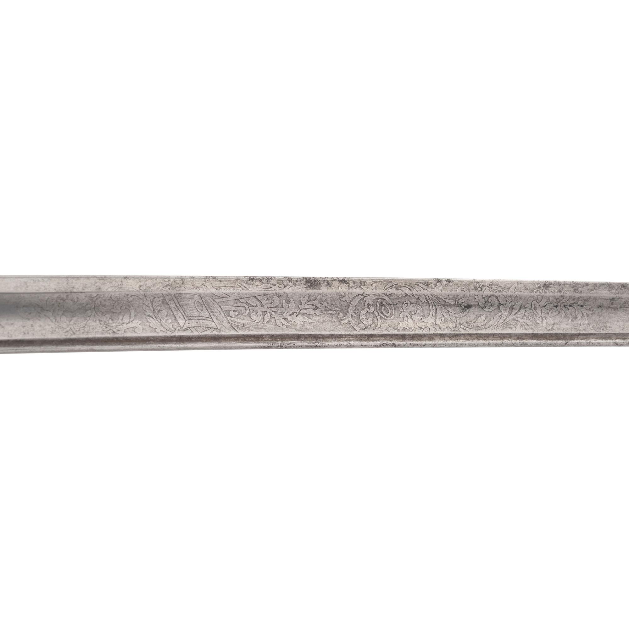 Model 1850 Foot Officer Sword of Capt. Patrick Hart - 19th Indiana - Wounded and Captured at Gettysburg