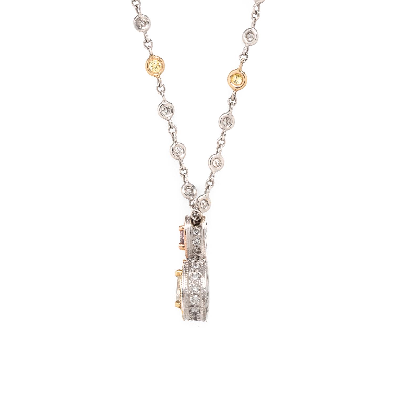 DIAMOND AND COLORED DIAMOND SET