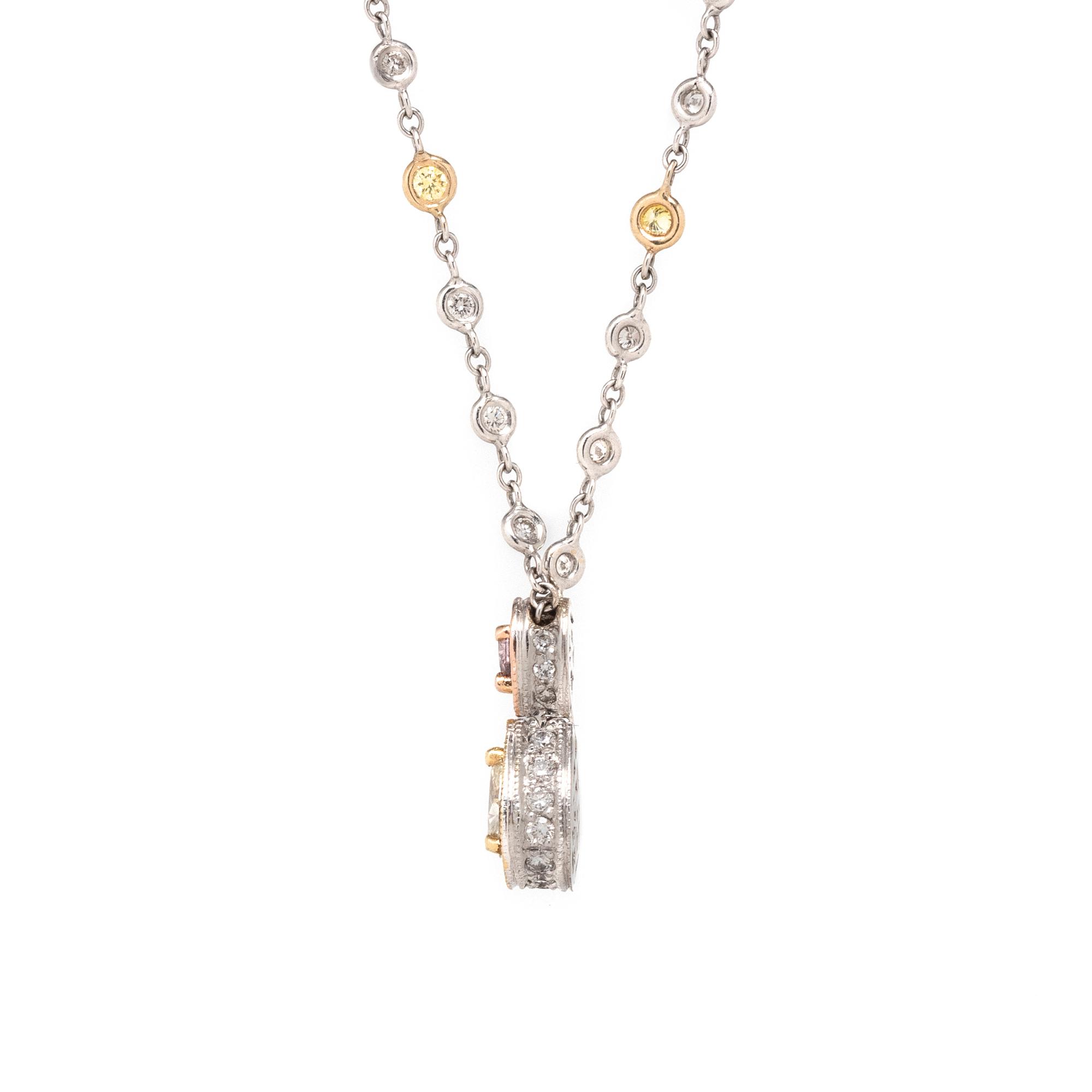 DIAMOND AND COLORED DIAMOND SET