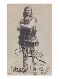 [20TH-CENTURY OPERA SINGERS]. A group of 5 signed photographs of opera singers from the 1900s, comprising images of: