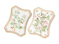 A Royal Copenhagen Flora Danica Porcelain Tray